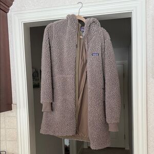 Patagonia mink Fleece Coat